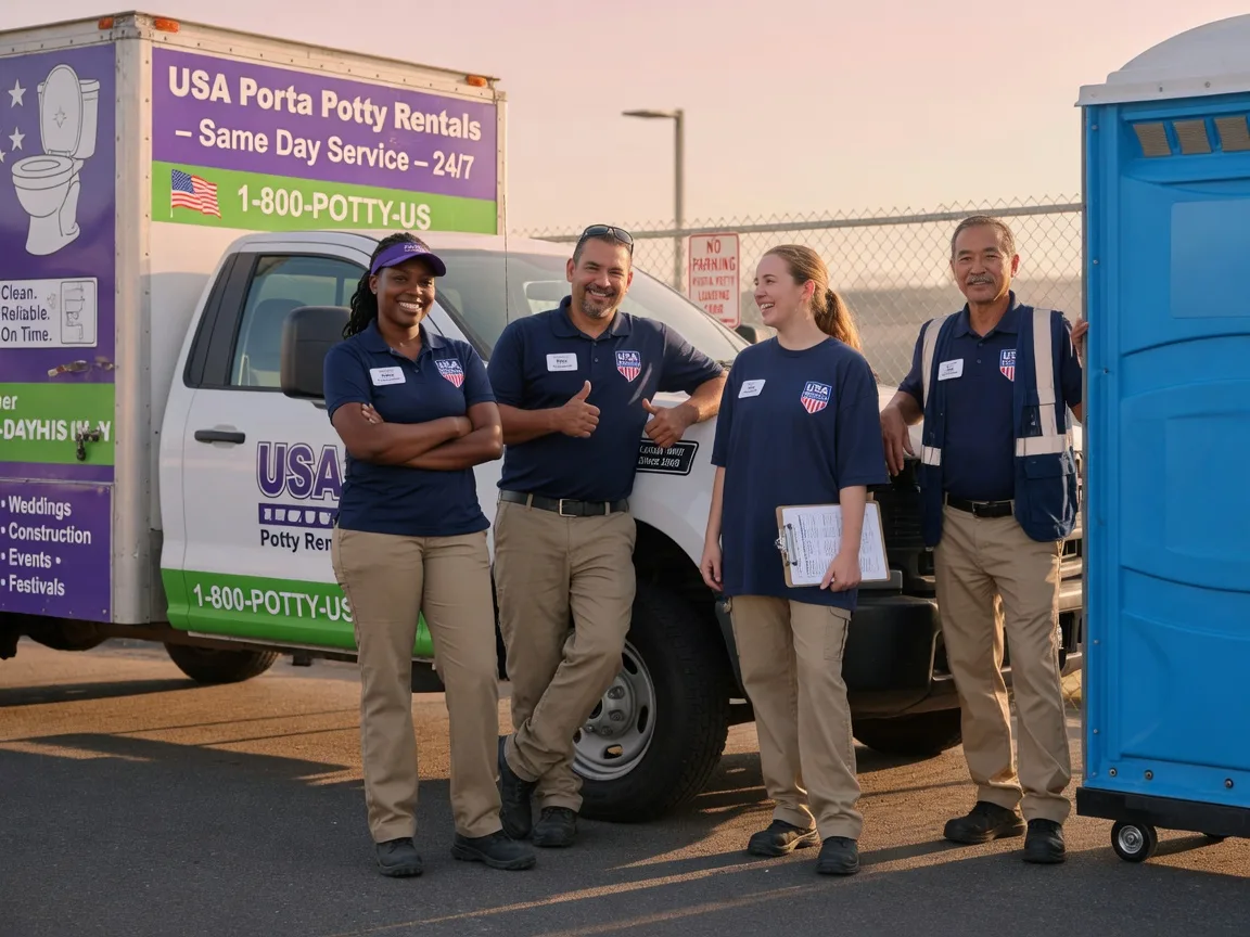 Porta Potty Rental company in Cumming, GA